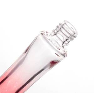 Botellas de perfume recargables de cristal de lujo pequeñas personalizadas 20ml | Color degradado rojo