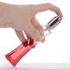 زجاجات عطر صغيرة قابلة لإعادة الملء من الزجاج الفاخر مخصصة 20 مل | لون التدرج الأحمر