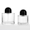 Custom Glass Fragrance Perfume Spray Bottles 50ml 100ml | Round Cylinder Shaped