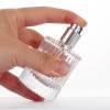 Bouteilles de parfum de parfum en verre transparent en gros 30 ml 50 ml