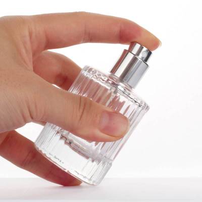 Transparent Glass Fragrance Perfume Bottles Wholesale 30ml 50ml