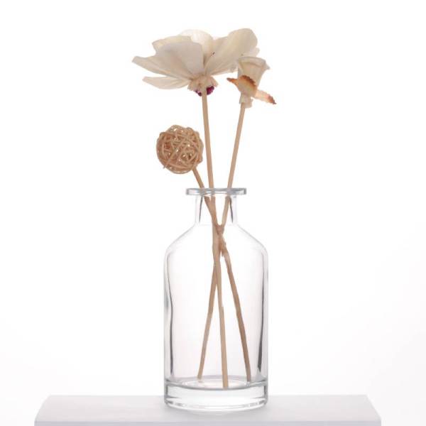 Botellas Difusoras De Caña De Vidrio Personalizadas 200ml | Botellas de fragancia transparentes