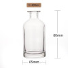 Bouteilles de diffuseur de roseaux en verre personnalisées 200 ml | Flacons de parfum transparents