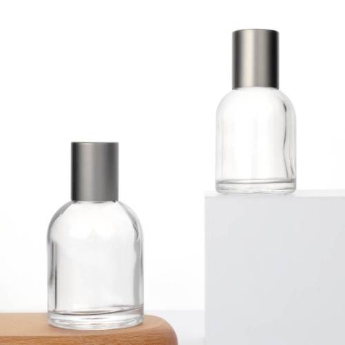 Custom Perfume Spray Bottles 30ml 50ml | Clear Fragrance Glass Bottles
