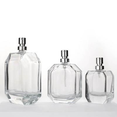 Custom Glass Perfume Spray Bottles 30ml 50ml 100ml | Cologne Bottles with Crimp Neck