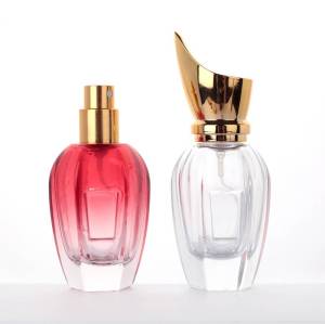 Botellas de spray de perfume de vidrio bastante vacías personalizadas de 1 oz | claro, colorido
