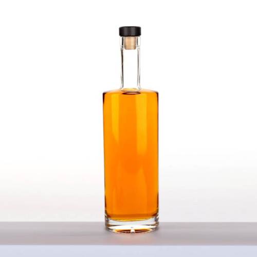 Botellas de destilería de licor de vidrio personalizadas de 750 ml para ginebra, vodka, licores | Óvalo de San Luis