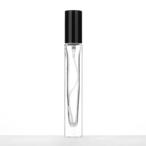10ml Empty Glass Perfume Spray Bottles Wholesale for Sale | Thin Rectangle Shape
