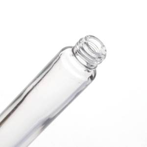 Pequeñas botellas de perfume de vidrio recargables de viaje de 10 ml al por mayor | en forma de cilindro