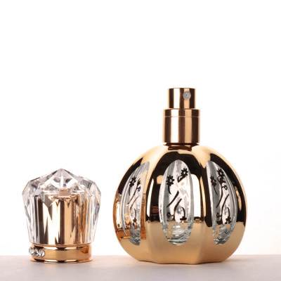 Custom Unique 50ml Glass Perfume Spray Bottles for Sale | Round Ball Shaped