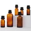 Amber Glass Tincture Essential Oil Bottles Wholesale | Aromatherapy Bottles with Tamper-evident Lids