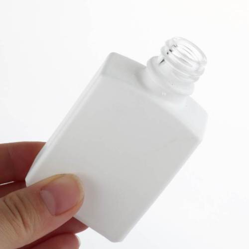 1 oz Square Glass Spray Bottles Wholesale for Essential Oils | Matte White Color