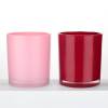 14 oz Glass Candle Jars Wholesale for Candle Making | Pink & Red