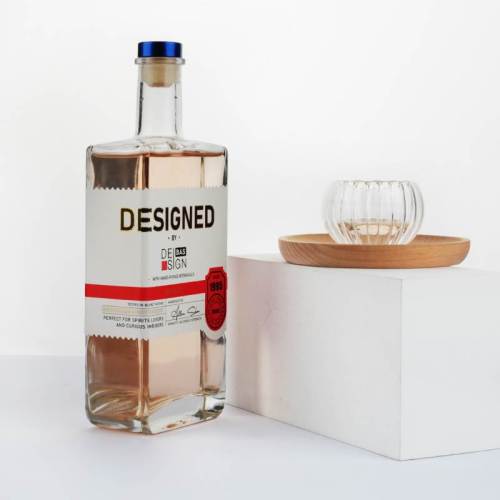 500ml Square Glass Spirit Alcohol Bottles | Custom Liquor Distillery Bottles with Corks