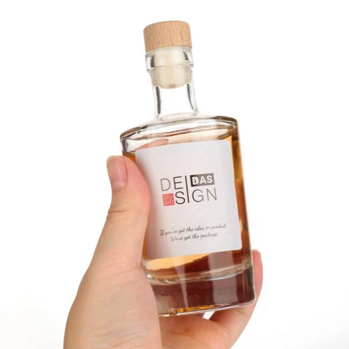 Custom 100ml Mini Glass Alcohol Liquor Bottles | Jersey Style