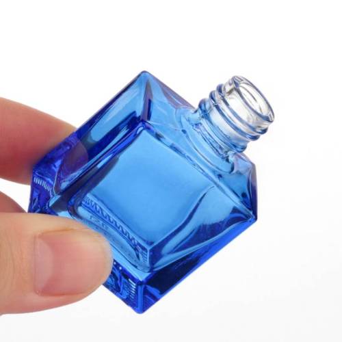 8ml Empty Gel Glass Nail Polish Bottles Wholesale | Flat Rectangular