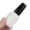 Bouteilles de vernis à ongles vides rondes personnalisées de 10 ml 15 ml | Blanc