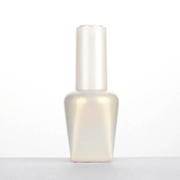Custom 15ml Empty Glass Gel Nail Polish Bottles | Glossy White