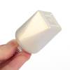 Bouteilles de vernis à ongles en gel de verre vides personnalisées de 15 ml | Blanc brillant