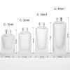 Frosted Square Glass Liquid Foundation Bottles Wholesale | 15ml, 20ml, 30ml, 40ml