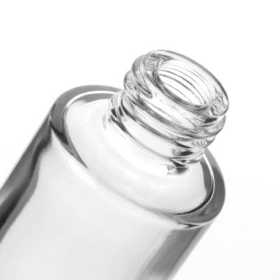 Custom 30ml Glass Cosmetic Pump Bottles with Pump for Creams, Hair Oils, Lotions