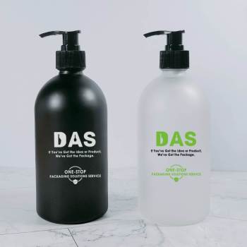 Wholesale Hand Soap Dispenser Glass Pump Bottles 375ml 500ml | Black, Frosted