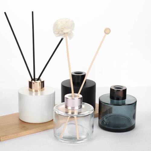 Custom Round Glass Reed Diffuser Bottles for Fragrance, Reed Diffuser, Aromatherapy, Perfumes