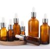 Four Different Types of Essential Oil Glass Bottles