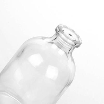 Custom Clear Sterile Injection Glass Vials 20ml 30ml 50ml 100ml with Rubber Stopper | Flip Off Cap