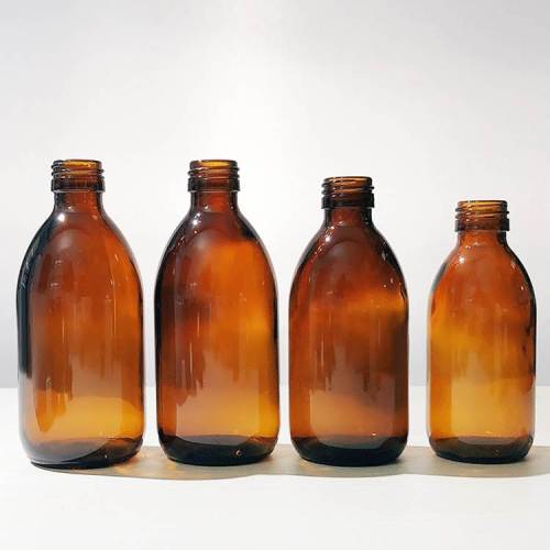 Amber Glass Cough Sryup Medicine Bottles Wholesale | 30ml 60ml 100ml 120ml 300ml 500ml