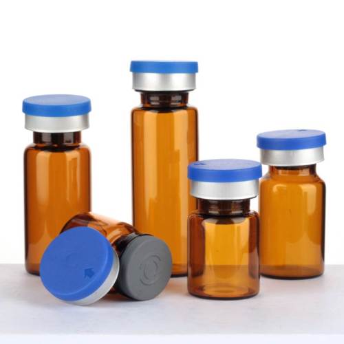 Amber Injection Tubular Glass Vial Bottles for Pharmaceutical Wholesale | Borosilicate Material