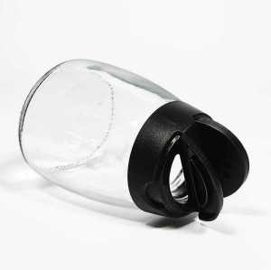 5 oz Glass Spice Jars with Plastic Shaker Lids Wholesale