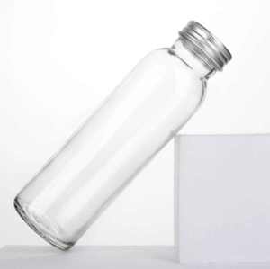 Wholesale Orange Apple Juice Glass Bottles with Lids | Glass Beverage Bottles 250ml 350ml 500ml