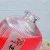 زجاجات المشروبات الزجاجية المستديرة بالجملة للعصير مع الفلين | 375 مل 500 مل