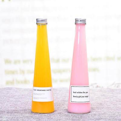 Wholesale Glass Juice Bottles with Aluminum Lids | Glass Orange Apple Juice Bottle