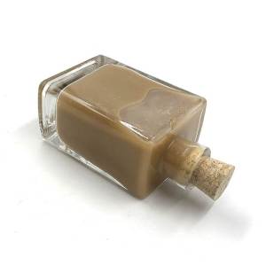 Wholesale Square Glass Juicing Bottles | Glass Beverage Bottles with Cork 380ml