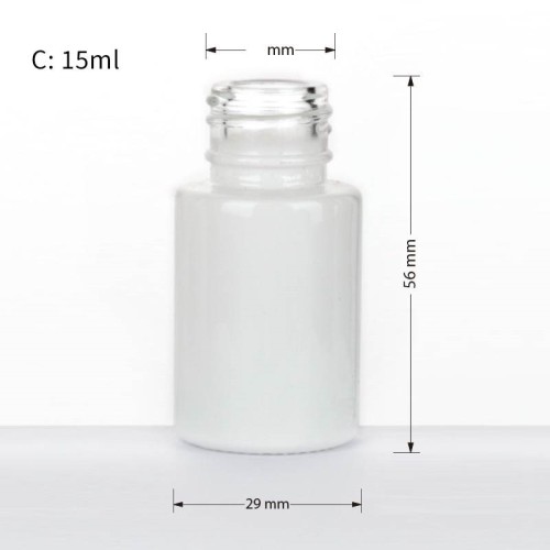 Botellas cuentagotas pequeñas de 15 ml al por mayor | Esmerilado, Claro, Color Blanco