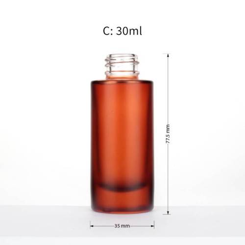 1 oz 30 ml Frasco cuentagotas de vidrio Empaquetado al por mayor | fondo grueso
