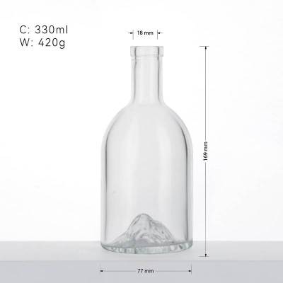 350 ml Glass Liquor Bottles Wholesale | Empty Whiskey Bottles
