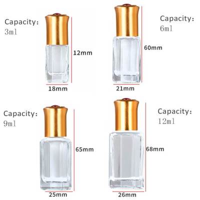 Attar Essential Oil Roll On Bottles Wholesale | 3ml 6ml 9ml 12ml