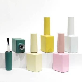 Wholesale Gel Nail Polish Square Bottles | 10ml | Colorful