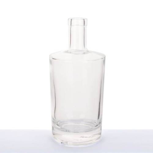 Custom 500ml 750 ml Glass Liquor Bottles with Corks for Vodka, Whiskey | Jersey Bottles