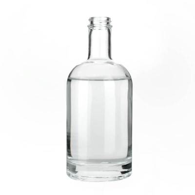 Custom Glass Spirits Liquor Bottles | Nordic Glass Gin Whiskey Bottles 700ml with Screw Finish