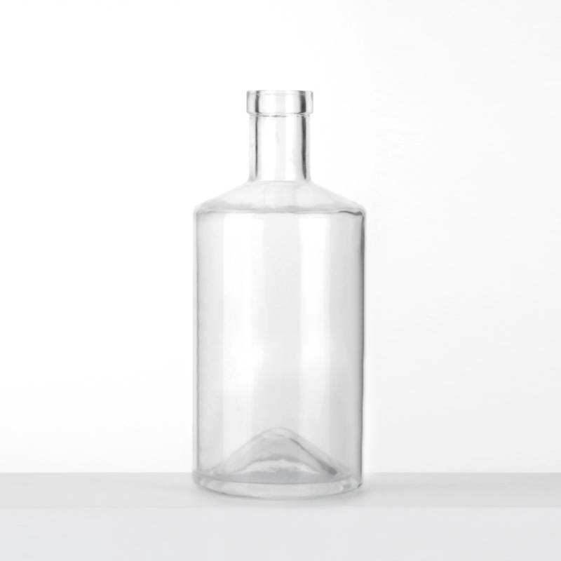 750 ml Glass Liquor Bottles Wholesale with Corks for Sale Spirit Bottles Das Packing Glass