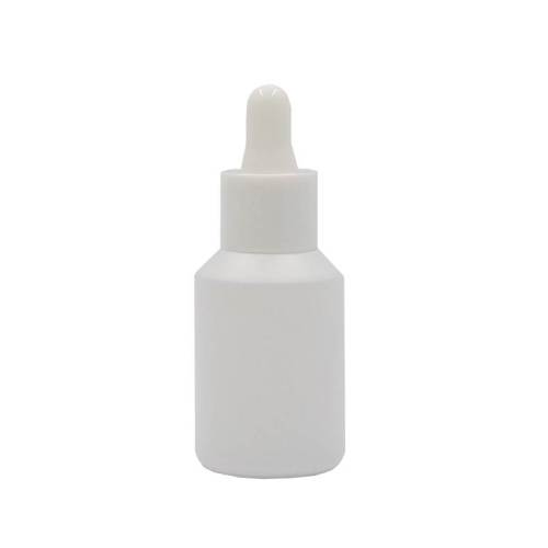 Wholesale 1 oz Glass Dropper Bottles | Matte White Essential Oil Beard Oil Bottles with Dropper