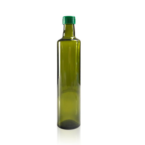 Glass Olive Oil Bottles | Custom Marasca Green Glass Cooking Oil Bottle for Kitchen