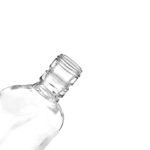 Wholesale Flat Glass beverage Bottles | Clear Long Neck Glass Juice Bottles for Cold Brew Coffee