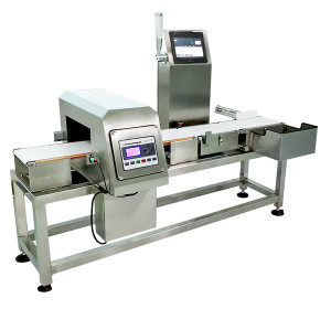 checkweigher with metal detection machine