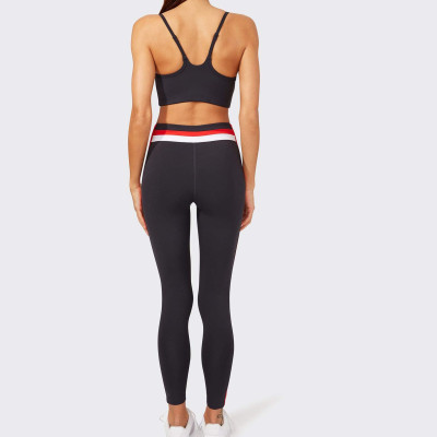 Custom Mid-waisted Best Shaping Color Block Leggings for women-Aktik
