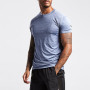 Custom Gym Shirts Mens Short Sleeve Crew Neck Dri Fit Shirts Wholesale-Aktik